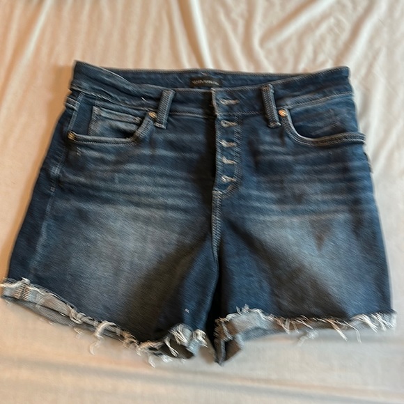 Silver Avery high waisted jean shorts - Picture 1 of 3